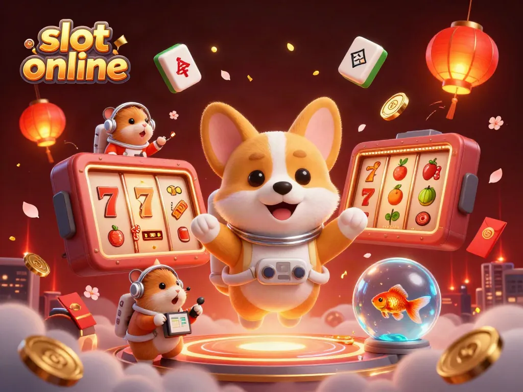Experience thrilling excitement with slot online gaming in a vibrant digital casino scene